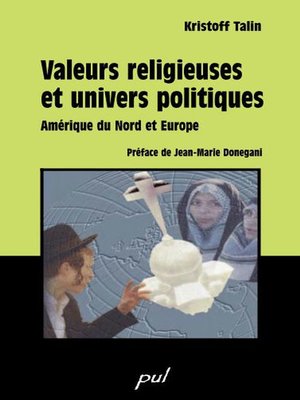 cover image of Valeurs religieuses et univers politiques